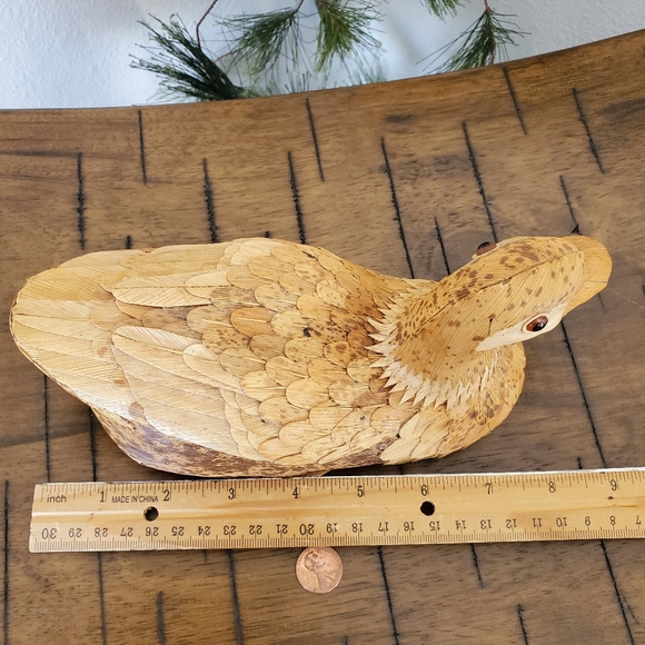 Vintage FolkArt Duck - Picture 6 of 7